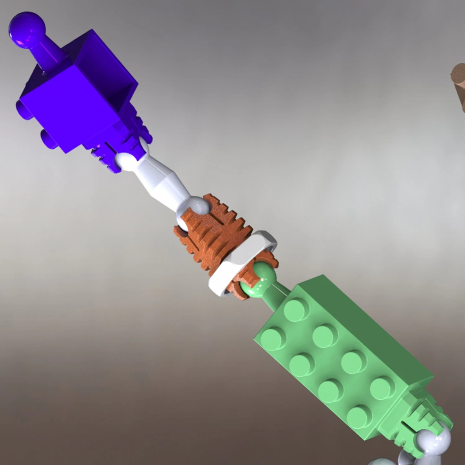 dynamic lego- free serie 3D Model .c4d .max .obj .3ds .fbx .stl .blend