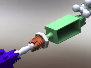 dynamic lego- free serie 3D Model