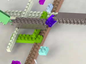 dynamic lego- free serie 3D Model