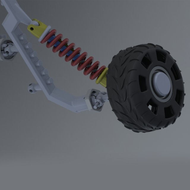 lego car- dynamic lego series 3D Модель .c4d .max .obj .3ds .fbx .stl .blend 