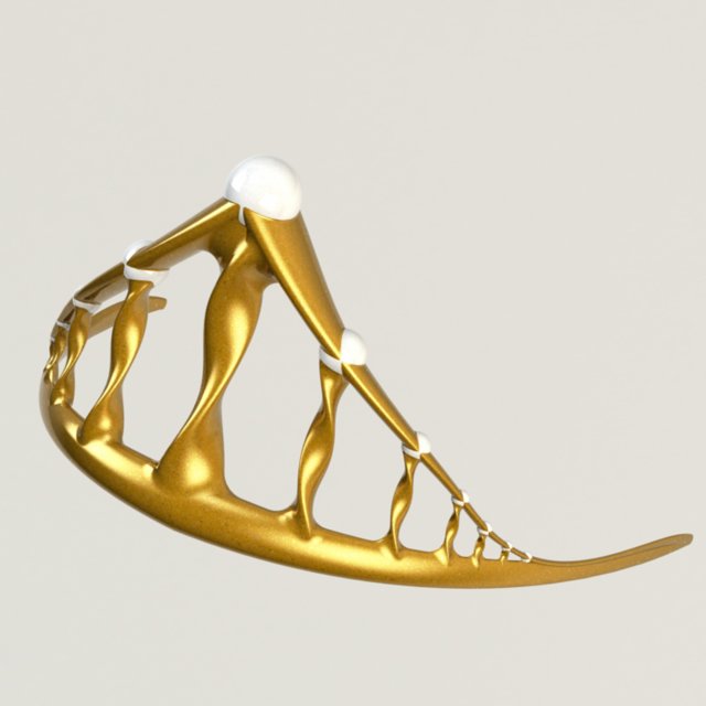gothic crown 3D Model .c4d .max .obj .3ds .fbx .stl .blend 