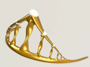 готическая корона 3D Модель