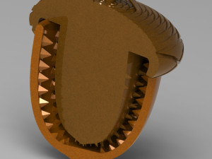 acorn- weed grinder Model 3D