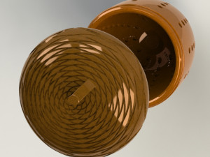 acorn- tea strainer 3D मॉडल