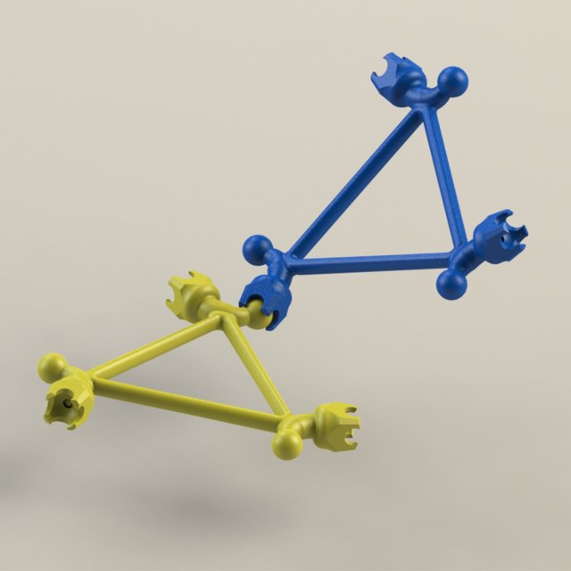 dynamic modular structure- lego type 3D Модель .c4d .max .obj .3ds .fbx .stl .blend 