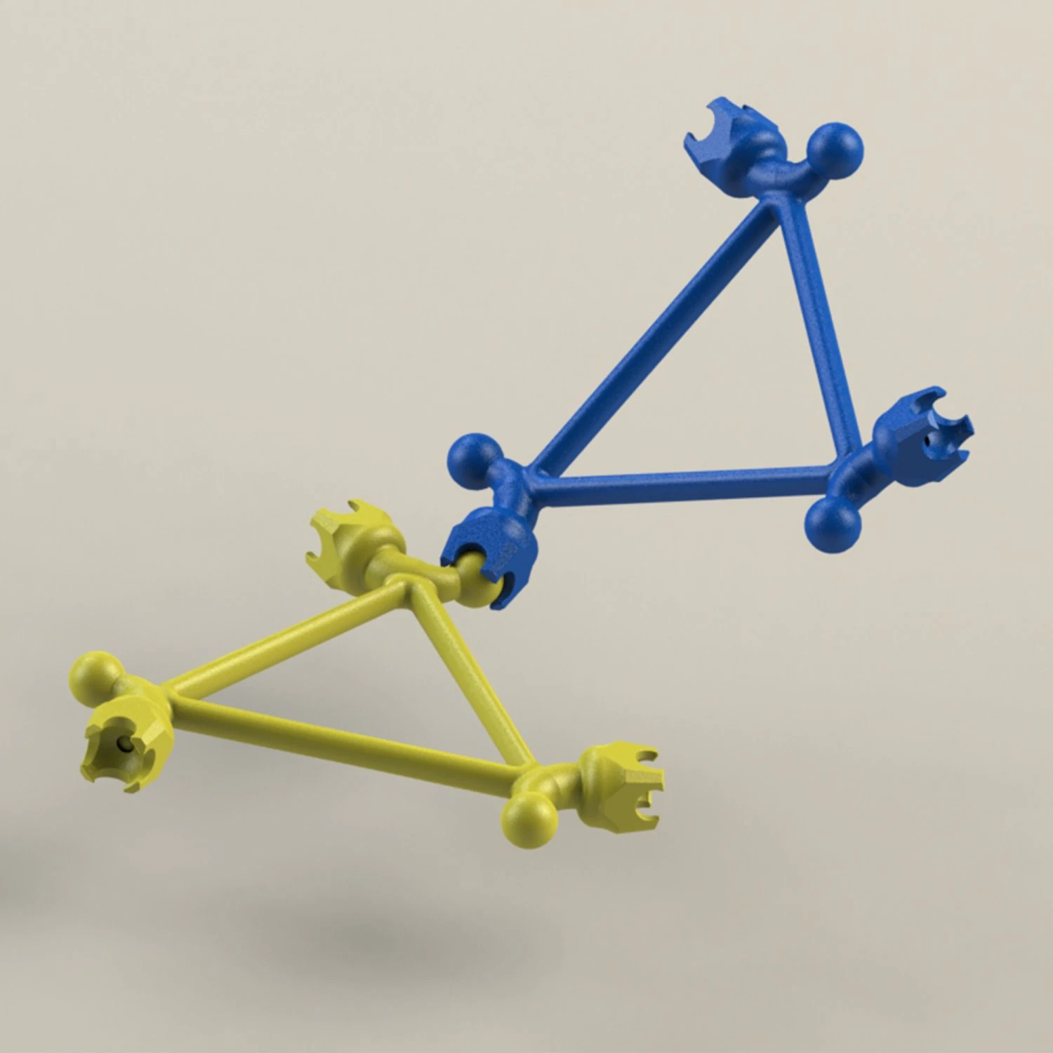 dynamic modular structure- lego type 3D Model .c4d .max .obj .3ds .fbx .stl .blend