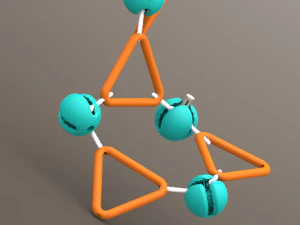 triangle structure- super adjustment dynamic 3D Model