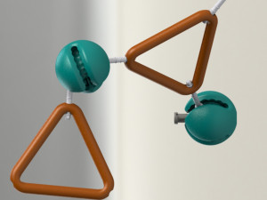 triangle structure- super adjustment dynamic 3D Модель