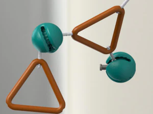 triangle structure- super adjustment dynamic 3D Model
