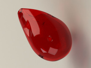whistle ocarina- 3 note 3D Modell