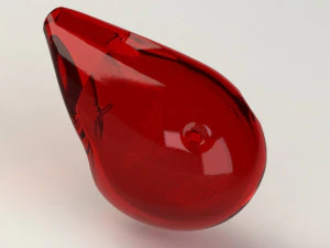 whistle ocarina- 3 note 3D Model