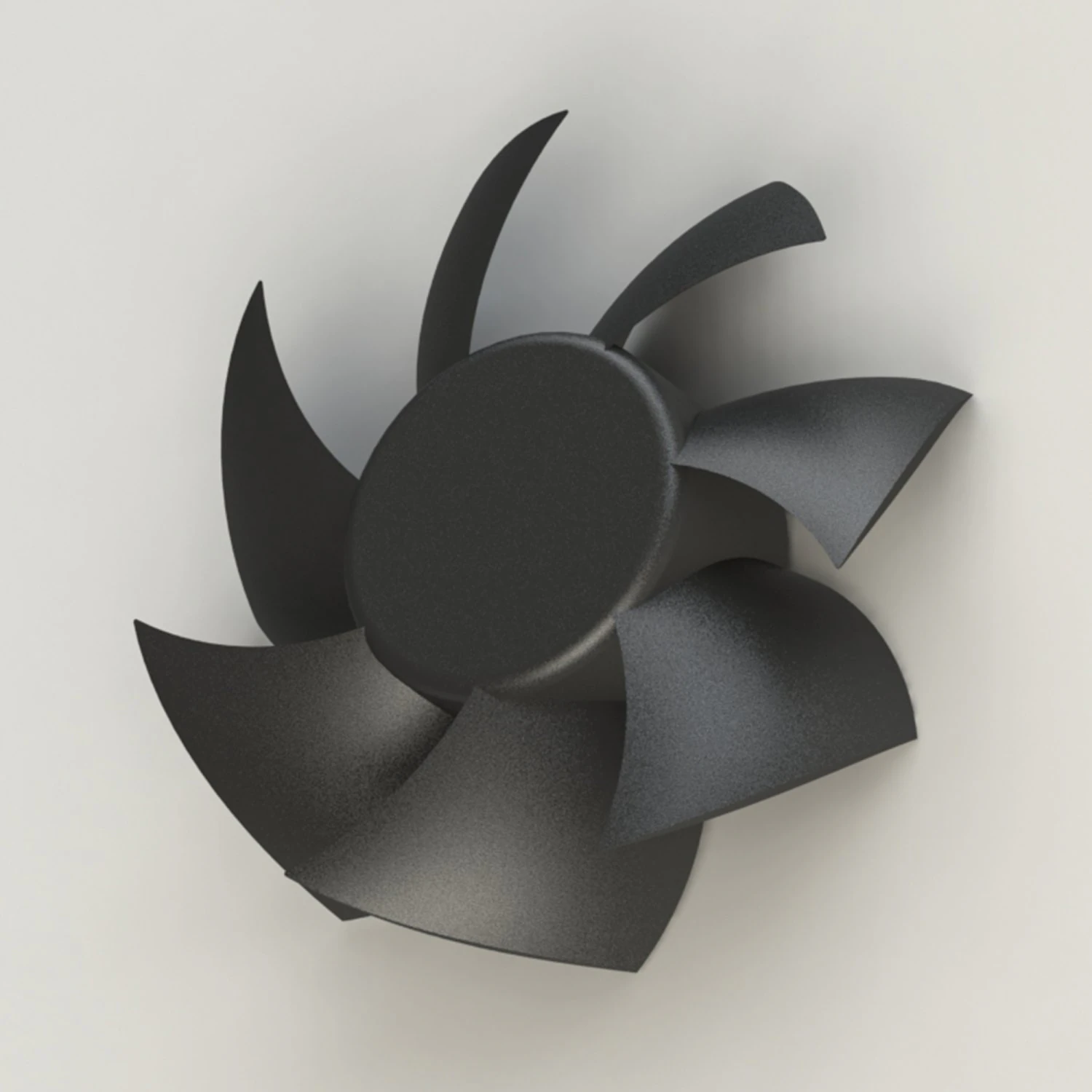 pc fan- propeller 3D Model .c4d .max .obj .3ds .fbx .stl .blend 