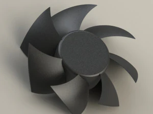 pc fan- propeller 3D Model