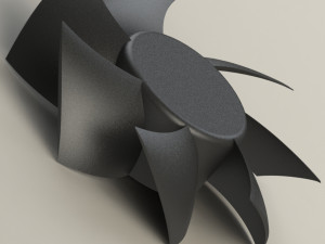 pc fan- propeller Modelo 3D