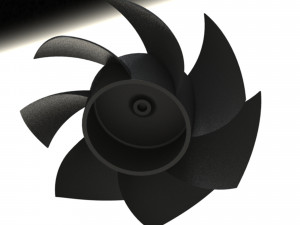 pc fan- propeller Modelo 3D