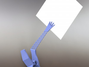 handy paper pin 3D मॉडल