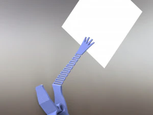 handy paper pin 3D Model