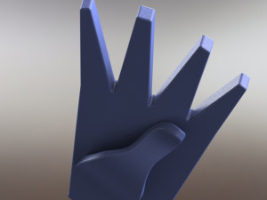 handy paper pin 3D मॉडल
