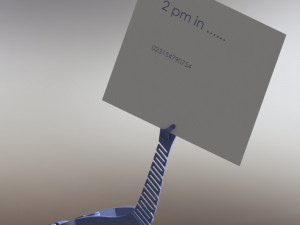 handy paper pin 3D मॉडल
