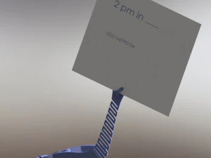 handy paper pin 3D Model
