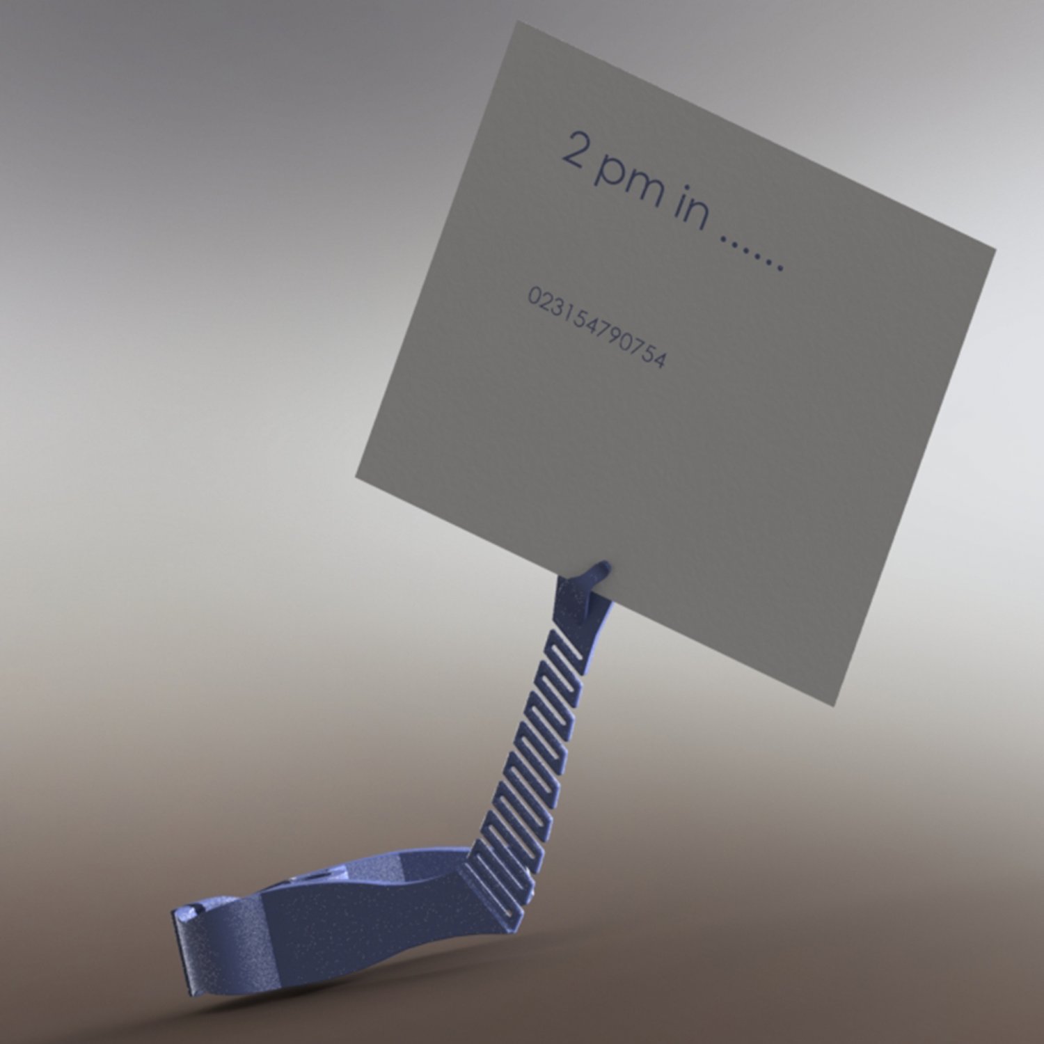 Paper pin. Paper pin