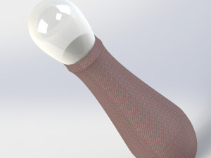 shaker instrument maraca with 3 diffrent head Modèle 3D