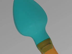 shaker instrument maraca with 3 diffrent head 3D Model