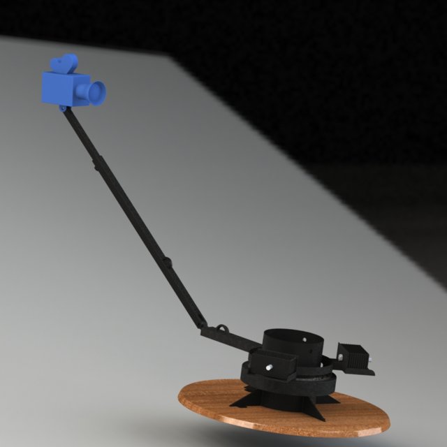 camera spinner 360 3D 模型 .c4d .max .obj .3ds .fbx .stl .blend 