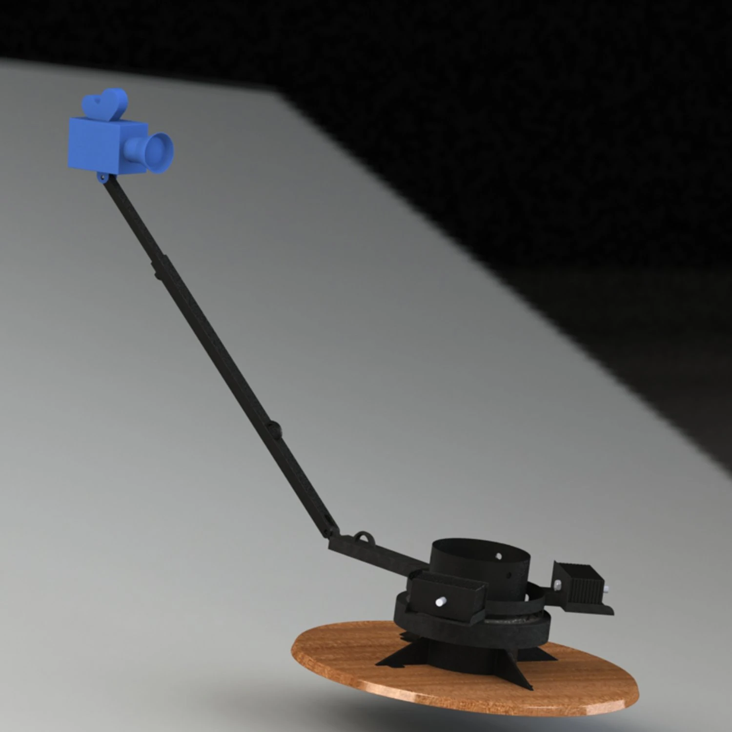 camera spinner 360 3D Model .c4d .max .obj .3ds .fbx .stl .blend 