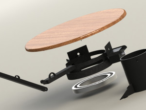 camera spinner 360 3D 模型