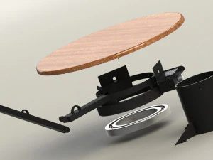 camera spinner 360 3D Model