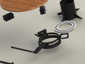 camera spinner 360 3D 模型
