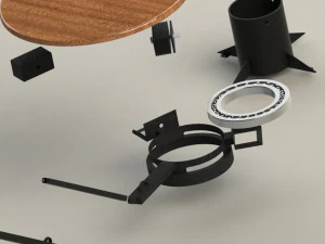 camera spinner 360 3D Model