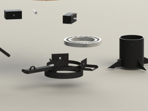 camera spinner 360 3D 模型
