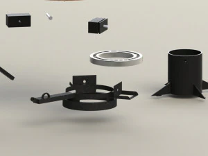 camera spinner 360 3D Model