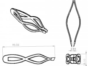 flexuous tweezers 3D मॉडल