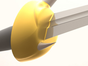 horned sword Model 3D