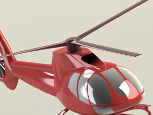 euro copter 3D Model