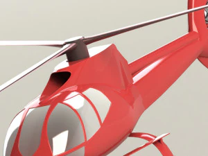 euro copter 3D Model