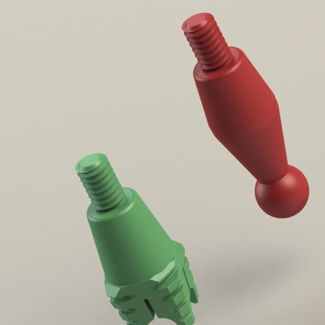 camera screw- lego series 3D Model .c4d .max .obj .3ds .fbx .stl .blend 