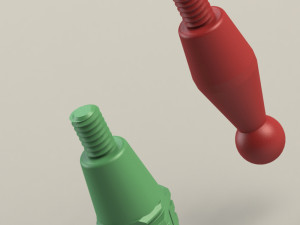 camera screw- lego series 3D Model