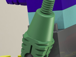 camera screw- lego series 3D Model