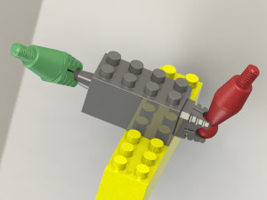 camera screw- lego series 3D Model