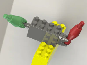 camera screw- lego series 3D Model
