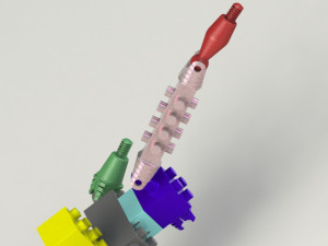 camera screw- lego series 3D Model