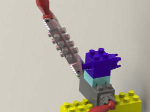 camera screw- lego series 3D Model