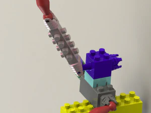 camera screw- lego series 3D Model