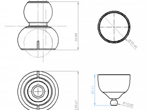 Pannenbeleuchtung 3D Modell