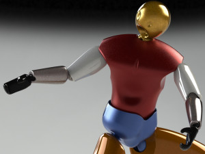 Human robot 3D Модель