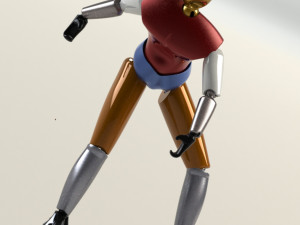 Human robot 3D Модель